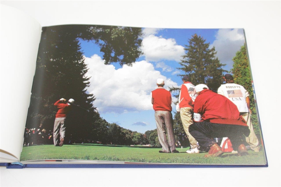 1999 Ryder Cup at Brookline Deluxe Special Ltd. Ed. Book for PGA by Fede Perez in Clamshell Slipcase