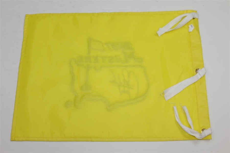 Sandy Lyle Signed 2007 Masters Embroidered Flag with '1988' JSA ALOA