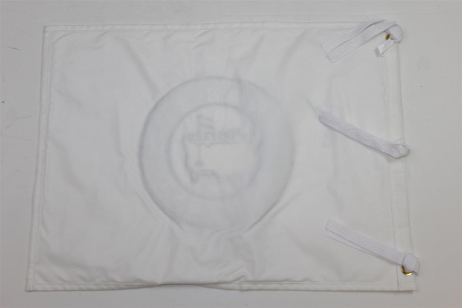 Jack Nicklaus Signed 2014 Masters Par 3 Embroidered Flag JSA ALOA