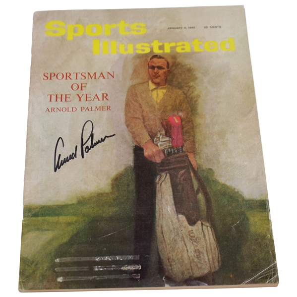 Arnold Palmer Signed 1961 Sports Illustrated 'Sportsman of the Year' Magazine JSA ALOA
