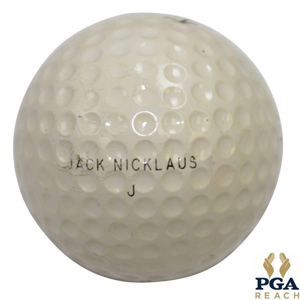 1976 Jack Nicklaus World Series Of Golf Winning Tourney 2 Golf Ball with PGA Stationery