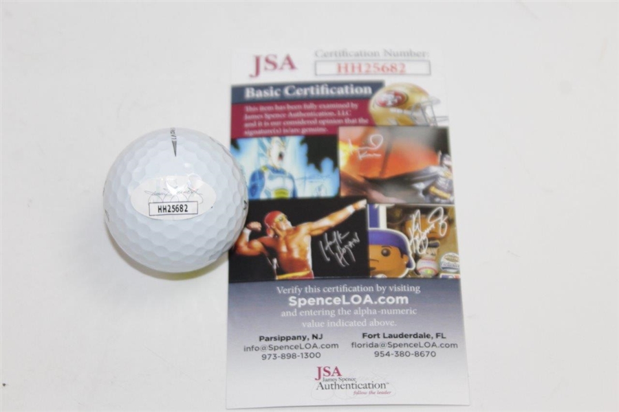 Adam Scott Signed Masters Logo Golf Ball with '2013' & '-9' JSA #HH25682