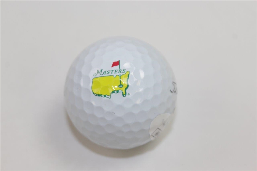 Bubba Watson Signed Masters Logo Golf Ball JSA #HH25688