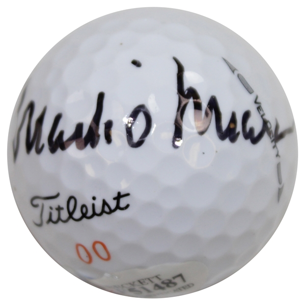 Mark O'Meara Signed Titleist Logo Golf Ball BECKETT #F51487