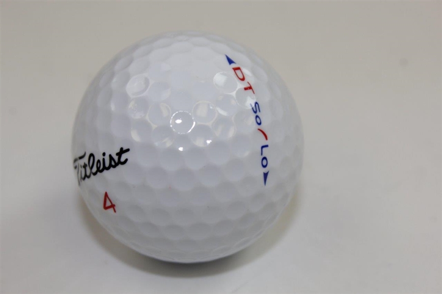 Justin Leonard Signed The Memorial Tournament Logo Golf Ball JSA ALOA