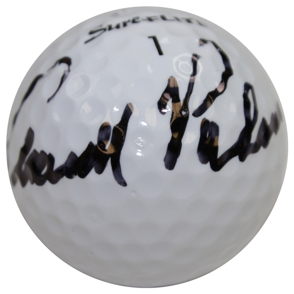 Arnold Palmer Signed SureFlite Logo Golf Ball JSA ALOA
