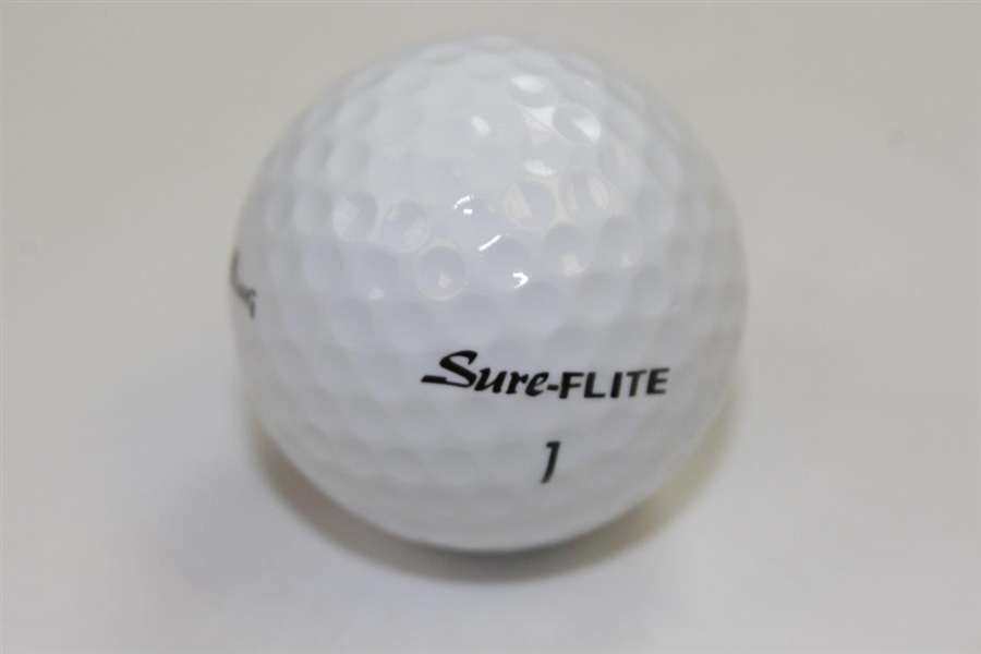 Arnold Palmer Signed SureFlite Logo Golf Ball JSA ALOA