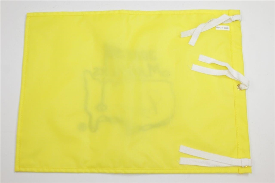 Charl Schwartzel Signed 2011 Masters Embroidered Flag JSA #HH26547