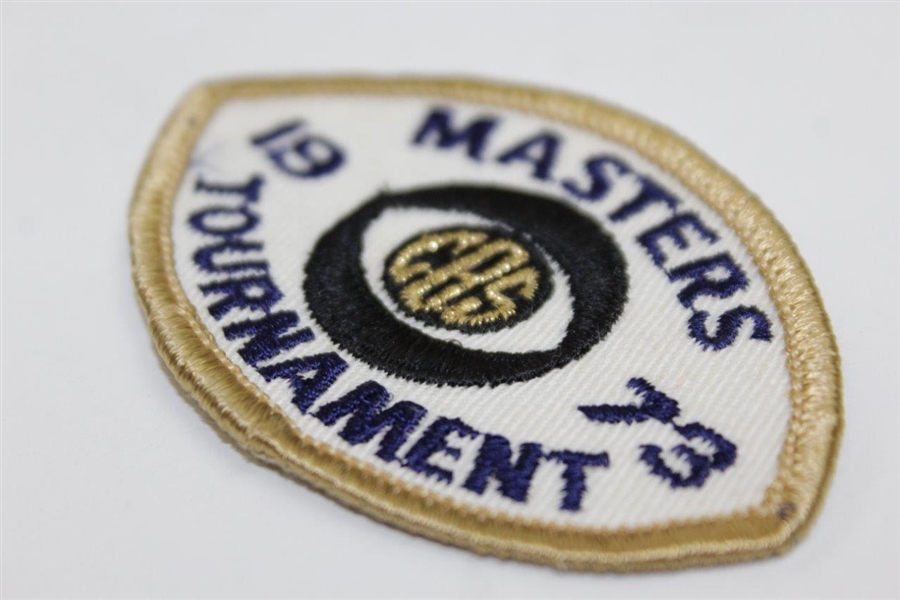 1973 Masters Tournament CBS Sports Patch