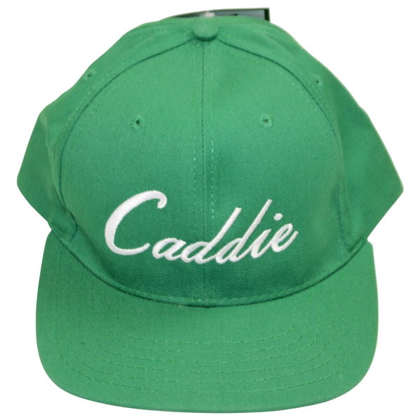 Masters Tournament Brand New Green Caddie Hat