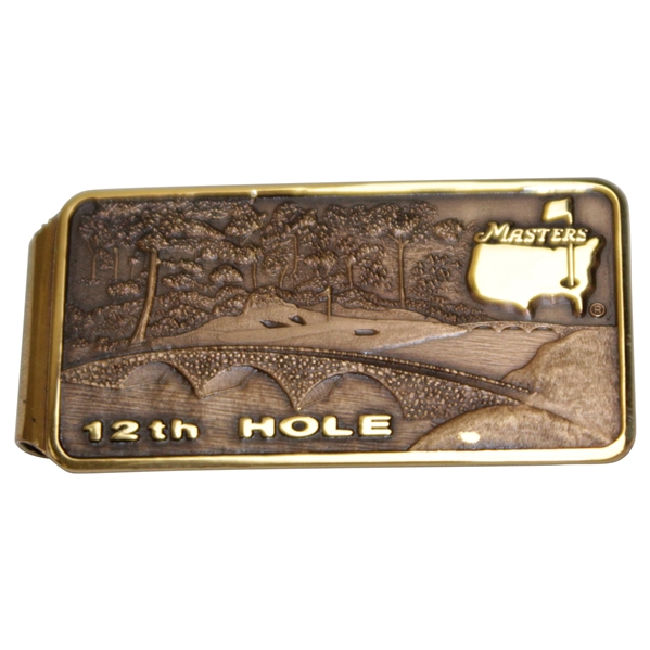Masters Tournament 12th Hole Money Clip with Original Box - New