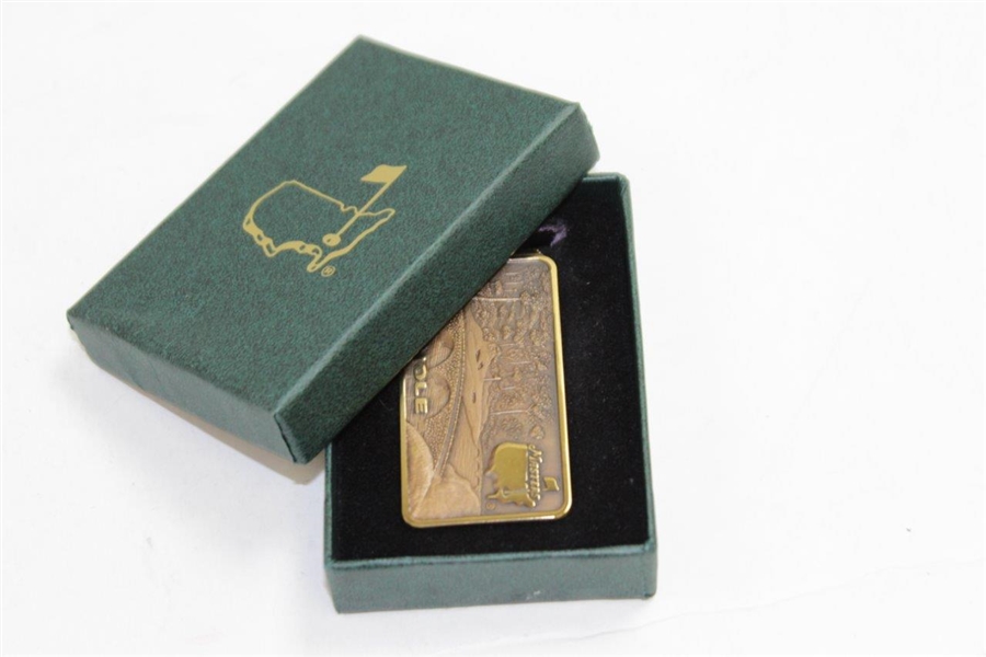 Masters Tournament 12th Hole Money Clip with Original Box - New