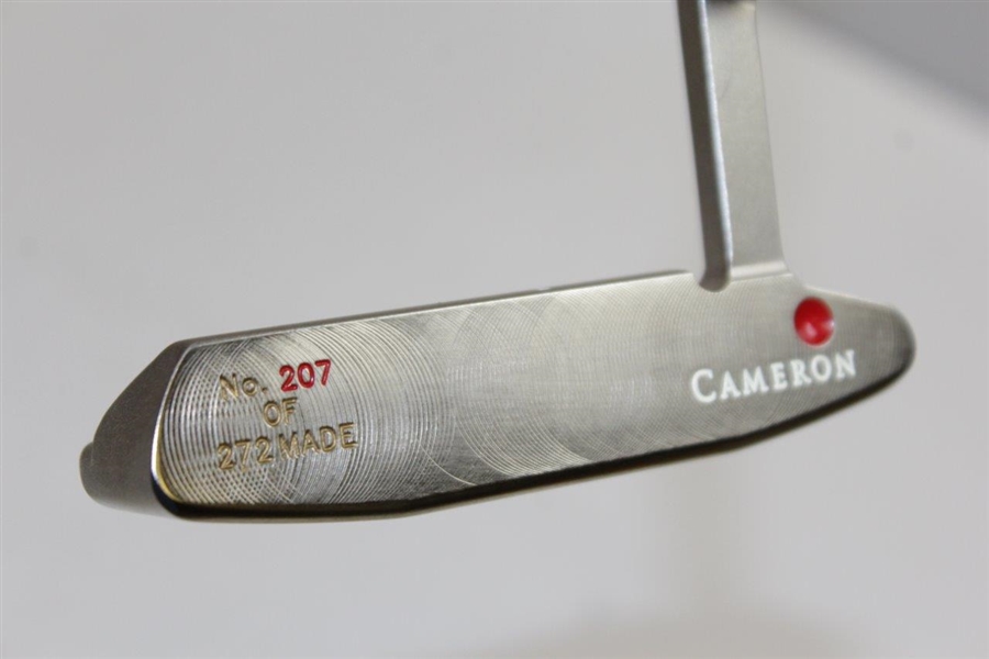 Scotty Cameron Tiger Woods 2000 US Open Victory Ltd Ed #207/272 'Score 272' Titleist Putter with Headcover