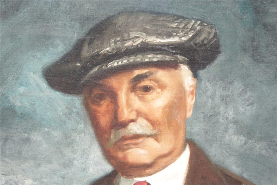 Charles Blair Macdonald's Personal 1929 Commissioned Oil on Canvas Painting by Albert Sterner