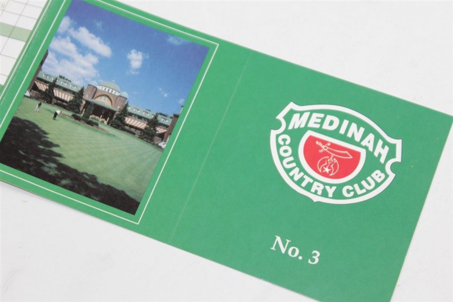 Cary Middlecoff Signed Medinah Country Club No. 3 Scorecard JSA ALOA