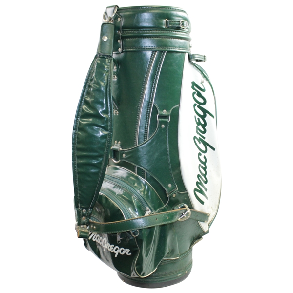Classic Jack Nicklaus MacGregor Pro-Only Green & White Full Size Golf Bag