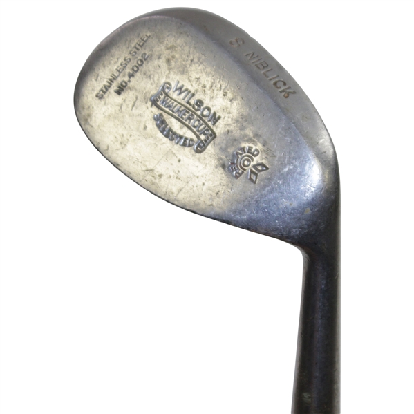 Classic Wilson The Walker Cup Selected Stainless Steel 8 Niblick