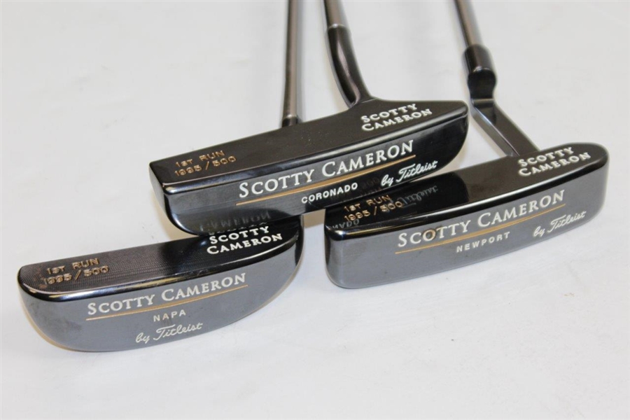 Lot Detail - Rare Complete Set of Scotty Cameron 1st Run 1995/500
