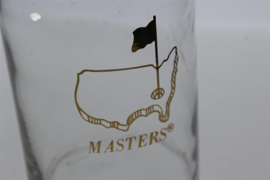 Masters Undated Glass Carafe with Gold Logo