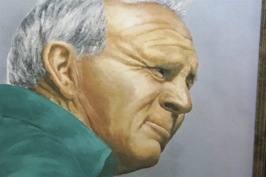 Arnold Palmer Giclee Portrait Painting by Bill Waugh - Artist Proof #7/25 - Framed