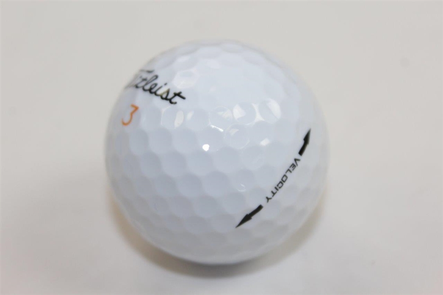 Bubba Watson Signed Masters Logo Golf Ball JSA ALOA