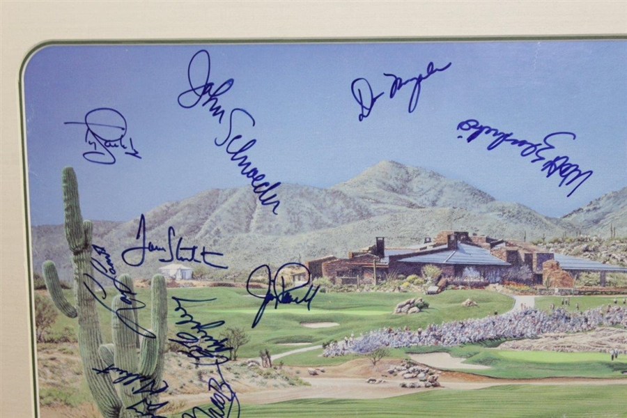 Palmer, Nicklaus, Archer, & others 1995 'The Tradition' Matted Photo JSA ALOA