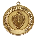 Horton Smiths 1940 Massachusetts Open Championship at Oyster Harbor Winners 14k Medal