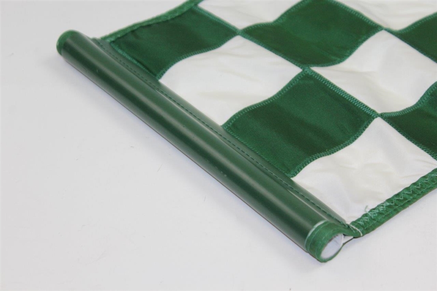Cypress Point Green/White Checkered Course Used Flag