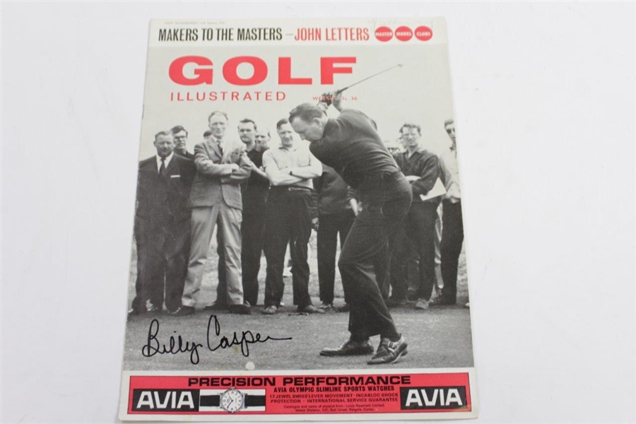 Billy Casper, Gene Littler, & ChiChi Rodriguez Signed Golf Illustrated Magazines JSA ALOA