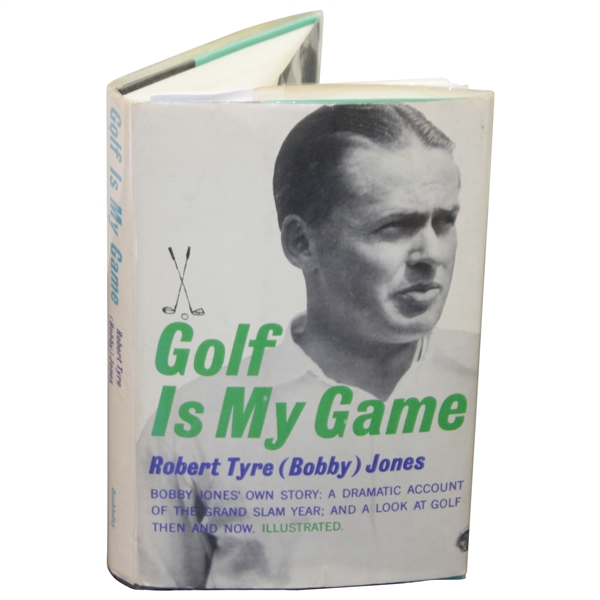 Bobby Jones Signed 1960 'Golf Is My Game' Book to Major Frothingham JSA ALOA