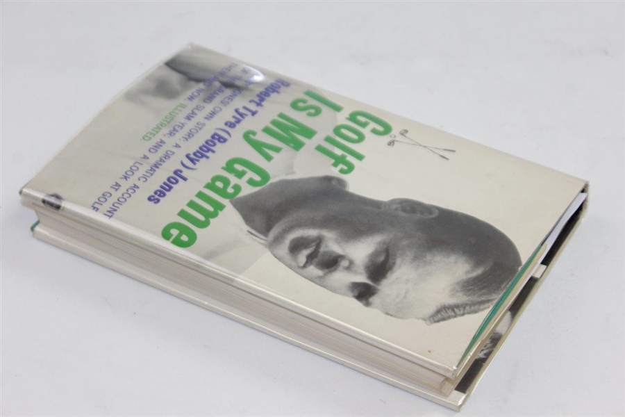 Bobby Jones Signed 1960 'Golf Is My Game' Book to Major Frothingham JSA ALOA