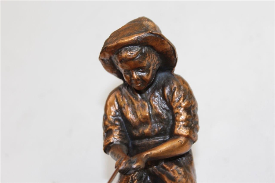 Pinehurst Putter Boy Bronze Sundial Balfour Statue