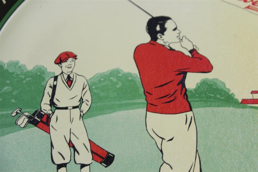 1934 Famous Beverwyck 'Beers and Ales' Golf Themed Advertising Metal Tray