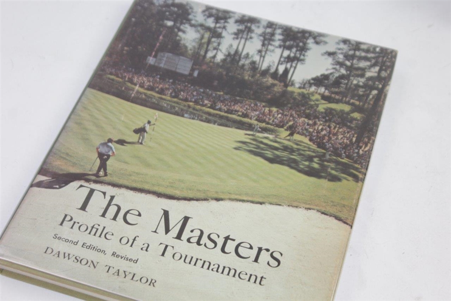 Four (4) Masters/Augusta National Books - Profile of a Tournament, The Masters, The Masters, & Augusta