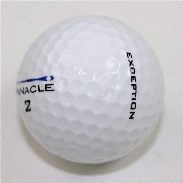 Davis Love III Signed Pinnacle Golf Ball JSA ALOA