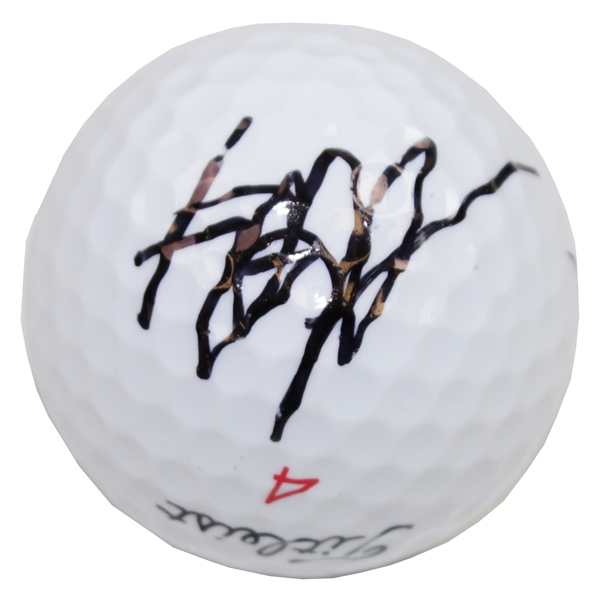 Ai Miyazato Signed Titleist Logo Golf Ball JSA ALOA