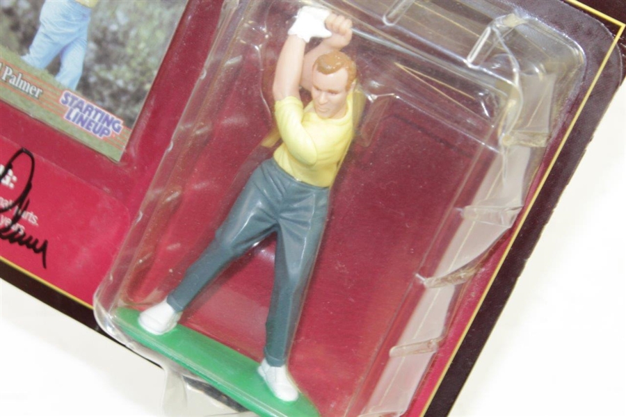 Arnold Palmer Signed Unopened Timeless Legends Starting Lineup Figure - Wayne Beck Collection JSA ALOA