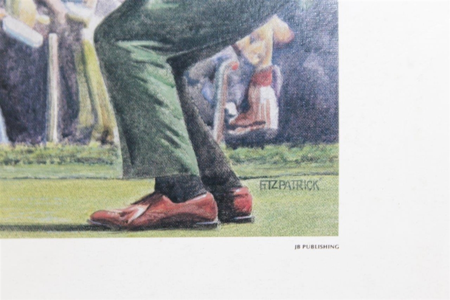 Arnold Palmer Signed 1987 Fitzpatrick Print - Wayne Beck Collection JSA ALOA