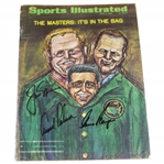 Big 3 Palmer, Nicklaus, Player Signed 1966 Sports Illustrated Magazine - Wayne Beck Collection JSA ALOA