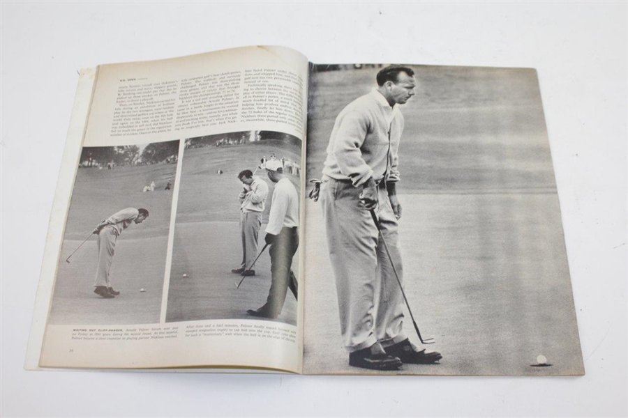 Jack Nicklaus Signed 1962 Sports Illustrated Magazine - Wayne Beck Collection JSA ALOA