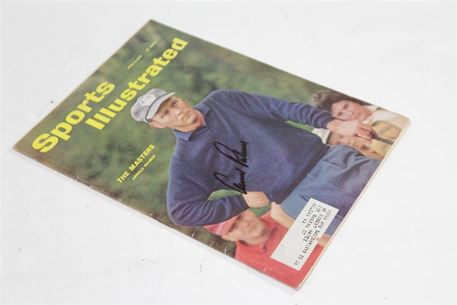 Arnold Palmer Signed 1962 Sports Illustrated Magazine - Wayne Beck Collection JSA ALOA
