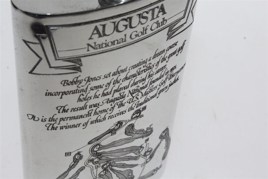 Augusta National Golf Club Sheffield Pewter Flask