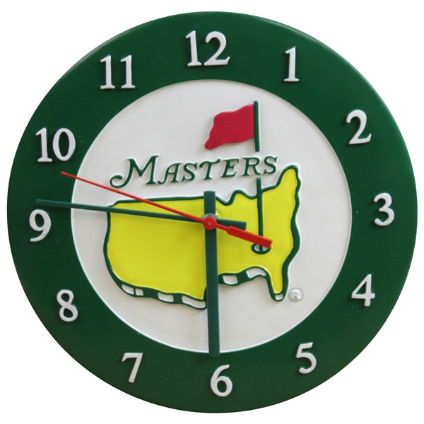 Classic Masters Tournament Green/White Wall Clock - Works