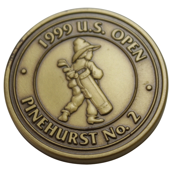 1999 US Open at Pinehurst No. 2 Fifty Dollar Redeemable Commemorative Medallion #990816
