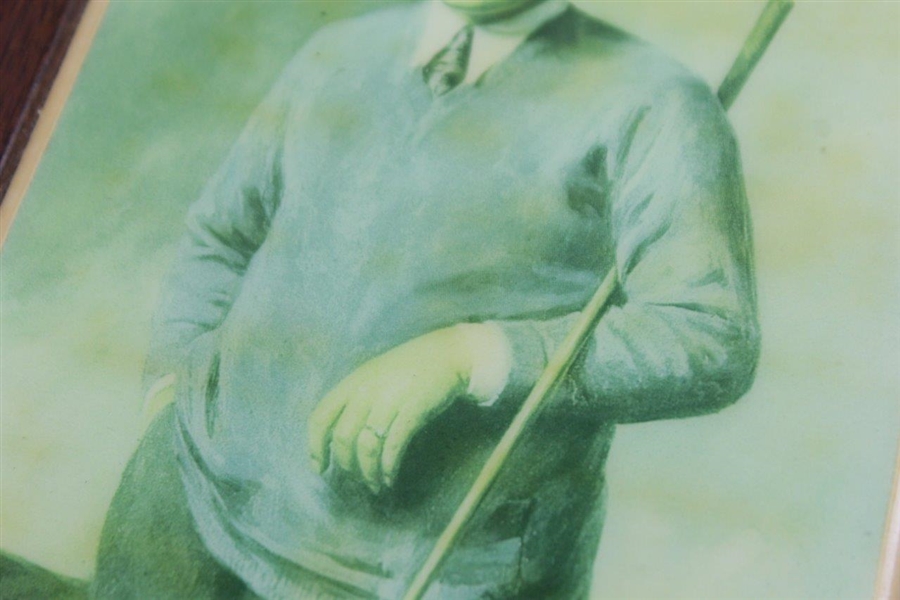Bobby Jones Hinged Wooden Box with Bobby Jones Logo Dozen Golf Balls
