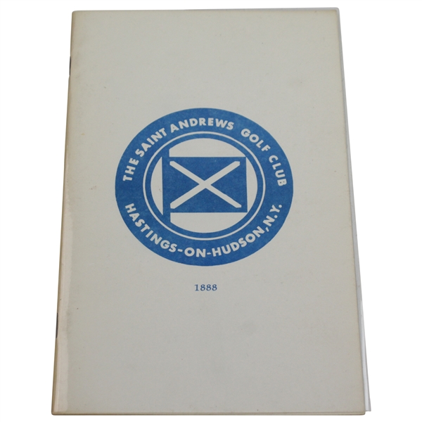 1980 'The Saint Andrews Golf Club: An Historical Essay' 2nd Edition by Ford Frick