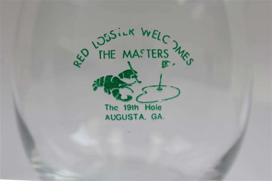 Seldom Seen 'Red Lobster Welcomes' The Masters 19th Hole - Augusta, Ga. Cocktail Glass