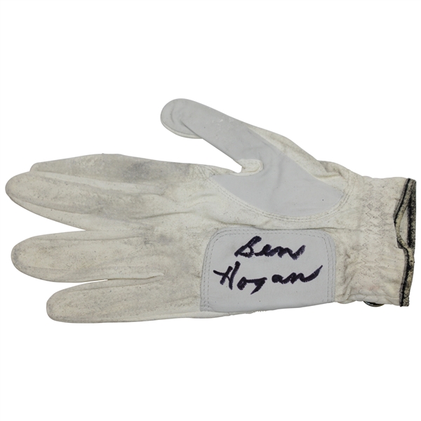 Ben Hogan Signed HOGAN 1 Right-Hand Golf Glove FULL JSA #BB74155