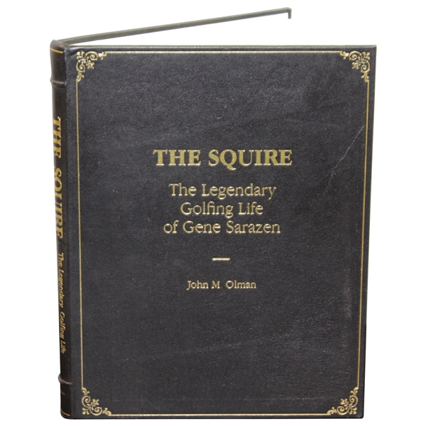 Gene Sarazen Signed Seldom Seen Ltd Ed Proof Copy 'The Squire' by John Olman JSA ALOA
