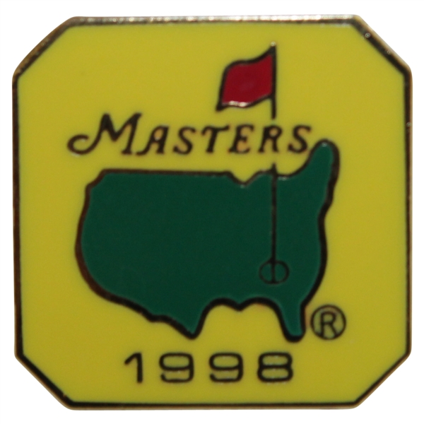 1998 Masters Tournament Employee Pin - Mark O'Meara Winner